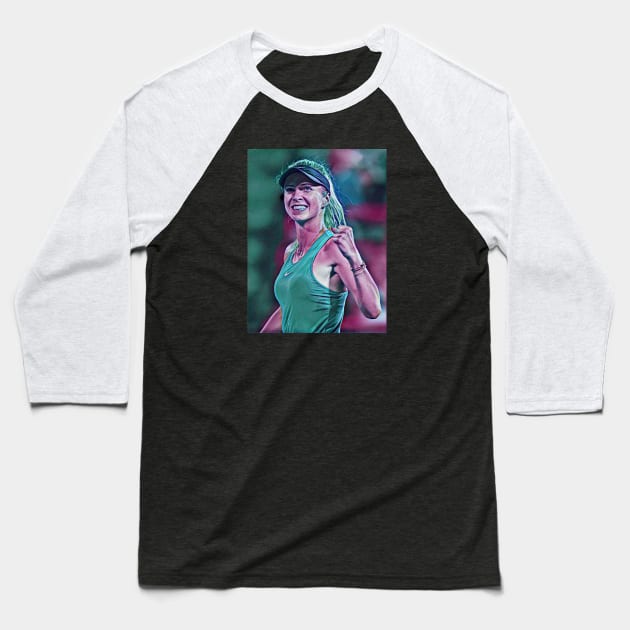 elina svitolina Baseball T-Shirt by BorodinaAlen